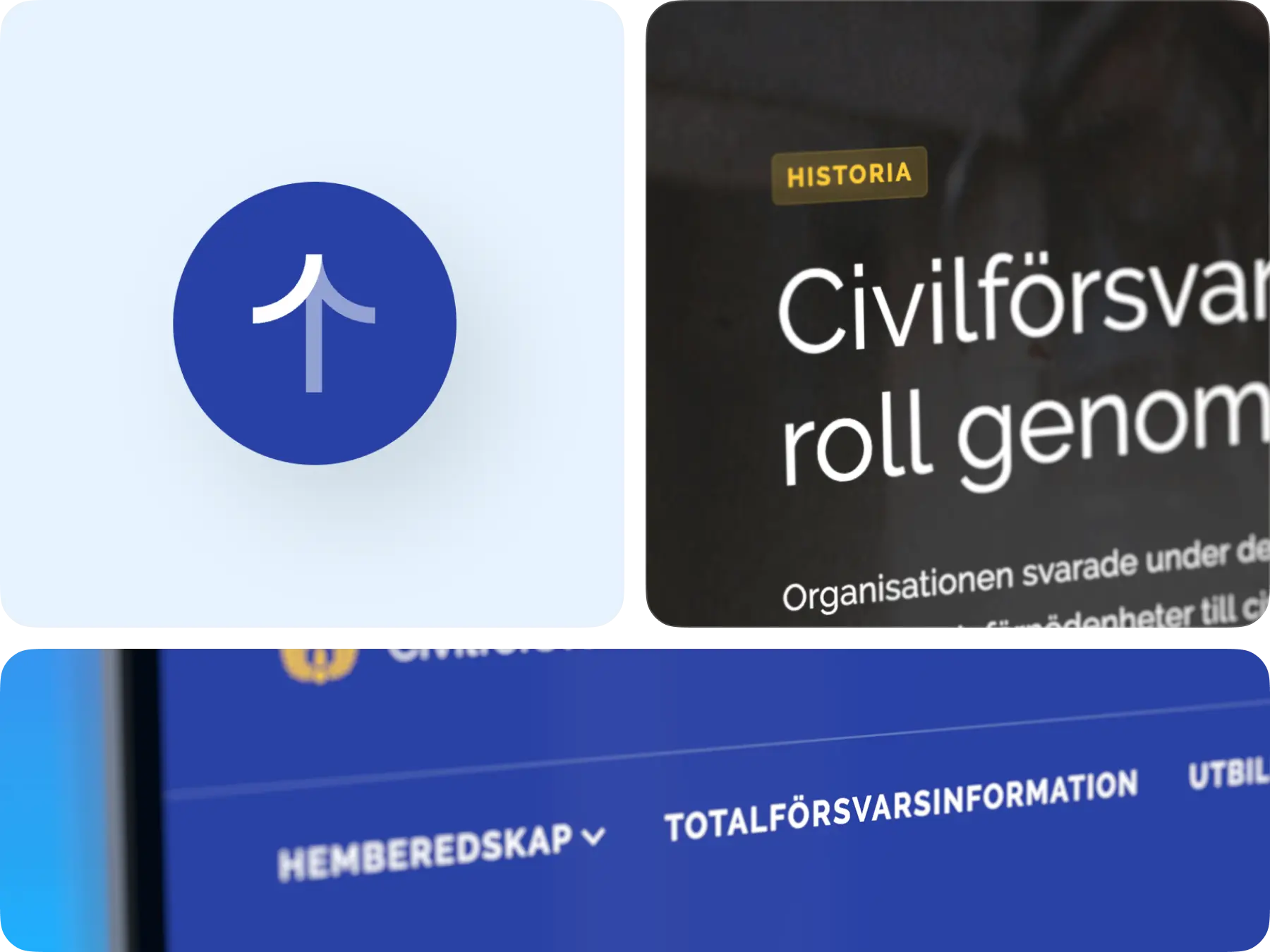Beskuren bild på person som sitter utomhus med ipad och navigerar på Sara Bäckmos e-handel